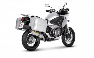 Akrapovic Slip-on Line Titanium Einddemper met E-keur Honda VFR 1200 Crosstourer 2012 > 2015